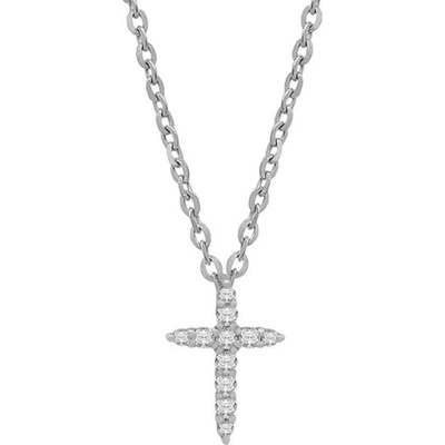 Cara Diamanti Дамско златно колие с диаманти Cara Diamanti K104-10020W (K104-10020W)