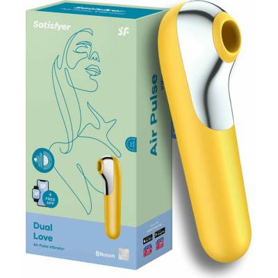Satisfyer žltý Multifunkčný vibrátor
