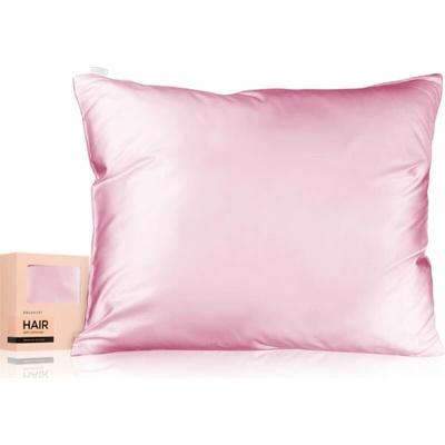 BrushArt Hair Satin pillowcase satén Candy Pink 50 x 60 cm