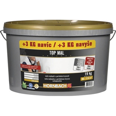 Hornbach Top Mal 16 + 3 kg bílá