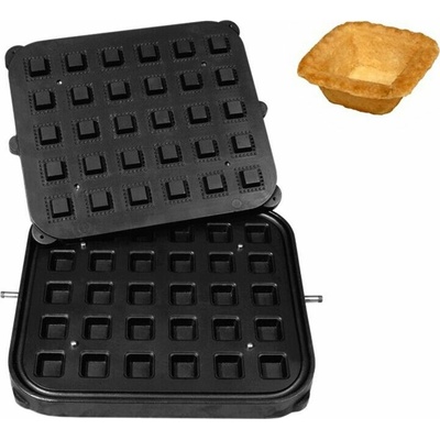 G.Gastro Forma pro tartletkovač TMPIC - Tvar: 30x Čtverec - 41x41 mm - D9783799