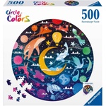 Ravensburger Кръгъл пъзел Ravensburger от 500 части - Сънища (12000818)