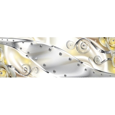 Preinterier FT5646 Fototapeta na stenu Žltý abstraktný vzor vlies 620cm x 219cm