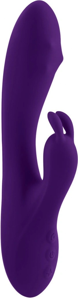 Playboy On Repeat Rabbit Vibrator Purple