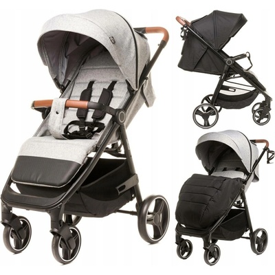4Baby STINGER MELANGE LIGHT GREY 2023