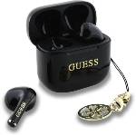 CG Mobile Guess Glossy Effect Printed Classic Logo Charm black (GUTWSXMCCLK) Слушалки