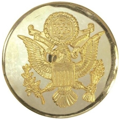 Odznak US Army Men Hat - zlatý