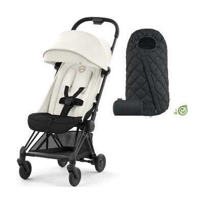 Cybex Coya Matt Black Off White 2023