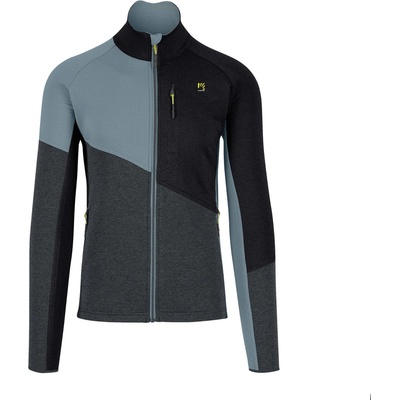 Karpos Federa Full-Zip Flíska Woodl.Gray/Black/Smoke Blue
