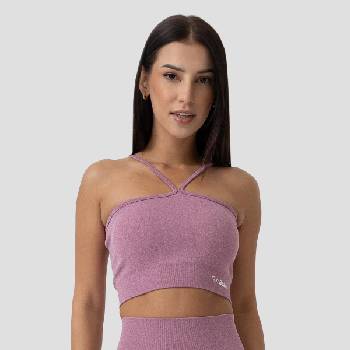 GymBeam Спортен сутиен FLO Halter Bra Violet XL