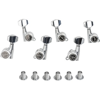Gotoh SG381 MG-T 07 3L/3R C Chrome Тунинг част за китара (SG381 MG-T 07 3L/3R C)