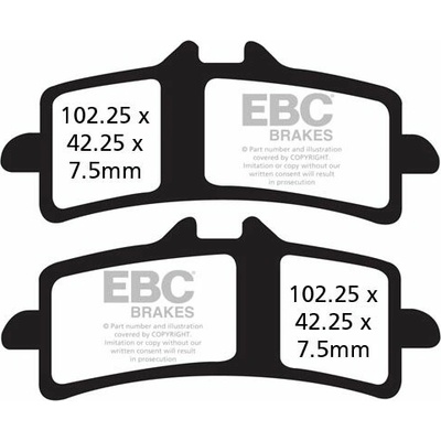 EBC Brzdové destičky FA447HH
