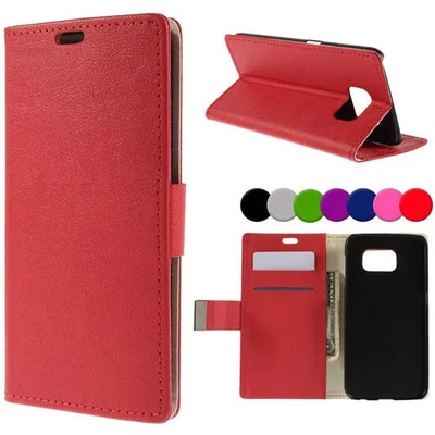 Samsung Galaxy S6 Magnetic Wallet Кожен Калъф + Протектор