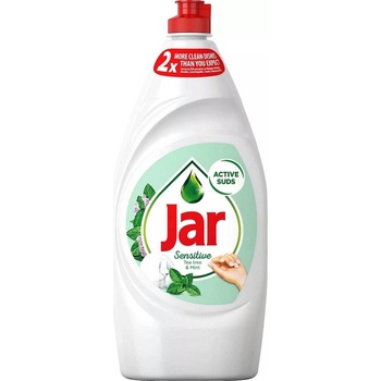 Jar Sensitive prostriedok na umývanie riadu Tea tree & Mint 1350 ml