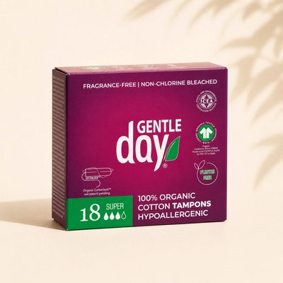 Gentle Day® Super Tampóny 18 ks
