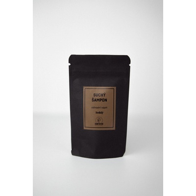 Haaro Naturo Suchý šampon HNĚDÝ náhradní náplň 50 g