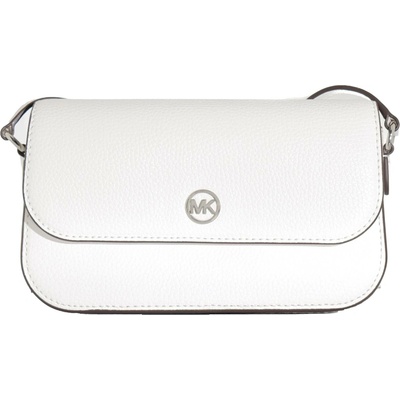 Michael Kors dámská kožená crossbody kabelka 35F4STVC1L OPTIC WHITE