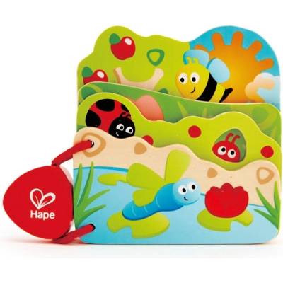 HaPe International Дървена книжка Hape - Насекоми (H0043)