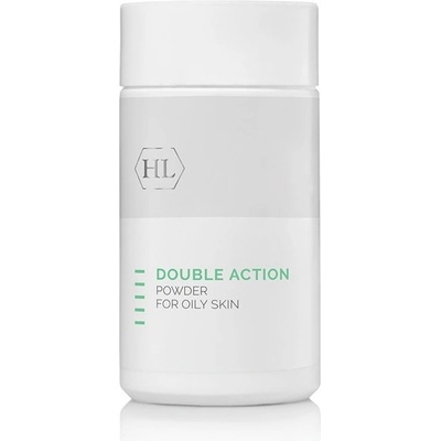 Holy Land Double Action Powder pudr pro zklidnění mastné pleti 45 g