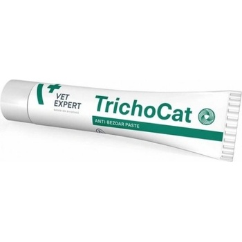VetExpert TrichoCat Anti-bezoar paste - вкусна паста за котки, която предотвратява образуването на космени топки в стомаха и червата, 120 гр, Vet Expert - Полша