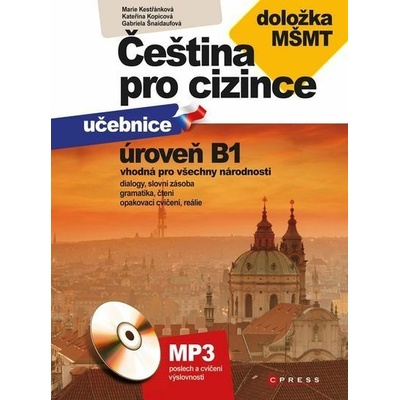 Čeština pro cizince B1 +cvičebnice - Marie Boccou Kestřánková