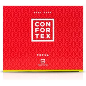 Confortex 144 бр. Презервативи с аромат на ягода Confortex Fresa