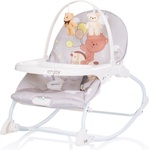 Chipolino Музикален шезлонг Chipolino - Енджой, Мече (SHENJ02301BE)