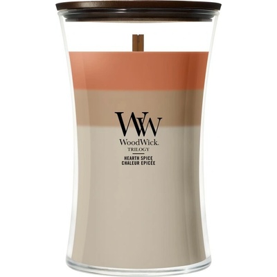 WoodWick Trilogy Hearth Spice 609,5 g