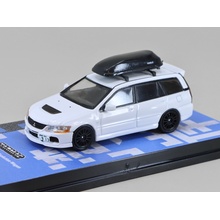 Mitsubishi Lancer Evolution Wagon bílá Tarmac models 1:64