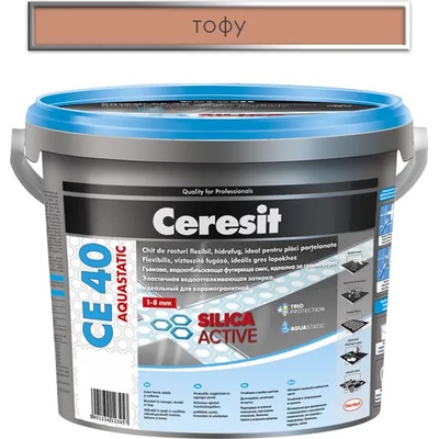 CERESIT ФУГА АКВАСТАТИЧНА СЕ40 2кг ТОФИ (2164558, 3047241)