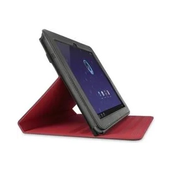 Image 1 of Belkin Verve Folio - кожен кейс и поставка за Samsung Galaxy Tab 10.1 инча (черен-червен)