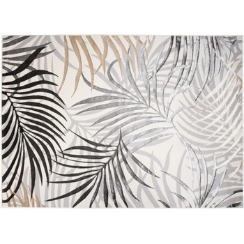 Makro Abra GOLDEN NA44G Listí Moderní krémový šedý