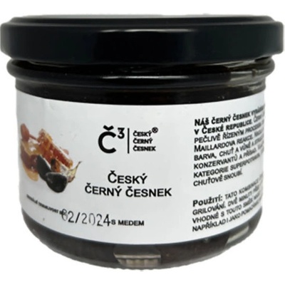 Český černý česnek s medem 220 g – Zbozi.Blesk.cz