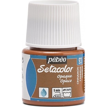 Pébéo Setacolor opaque farba na textil 93 cinnamon 45 ml