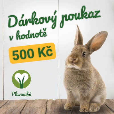 Plavnická Dárkový poukaz v hodnotě 500 Kč