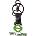 Type O Negative Negative Emblem & Text Logo Ключодържател (TONKEY03)