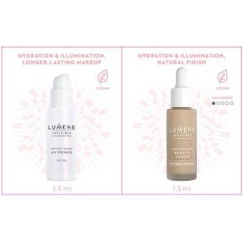 Lumene Серум-флуид и Озаряваща основа за грим Lumene Invisible Illumination Instant Glow 2 x 1.5ml (83343)