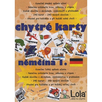 Chytré karty Němčina slovíčka 1