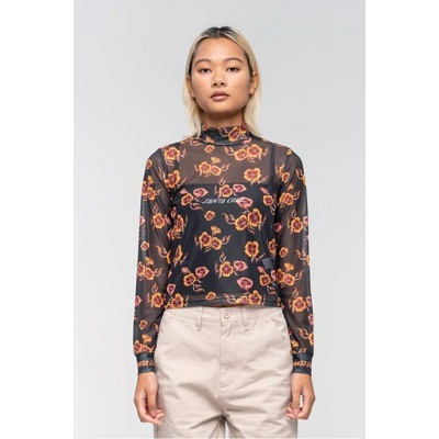 SANTA CRUZ top Poppy Mesh Top Poppy Print