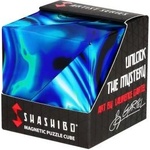 Shashibo Shape Changing Box - Award-winning, patented fidget cube with 36 rare earth magnets - can be transformed into over 100 shapes (Mystic Ocean) - SHA11MO