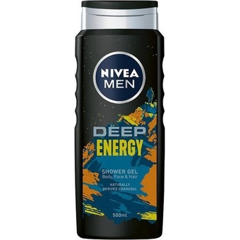 Nivea Deep Energy sprchový gél 12 x 500 ml