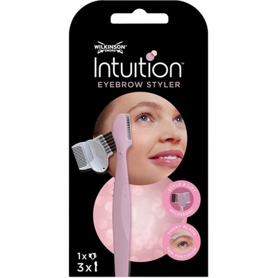 Wilkinson Sword Intuition Eyebrow Styler břitva pro úpravu obočí 3 kusy – Zboží Dáma
