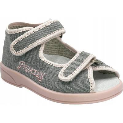 Bighorn detské papuče na suchý zips ružové