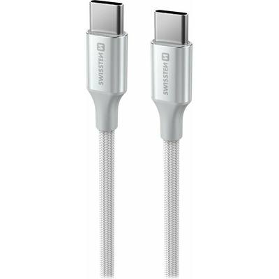 Swissten 71528204 USB-C / USB-C, 1,5m, bílý