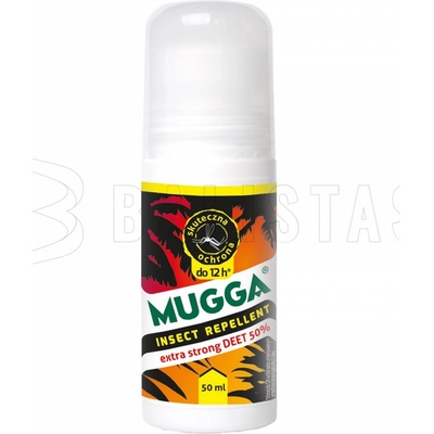 Mugga Roll-On 50% DEET repelent proti hmyzu 50 ml