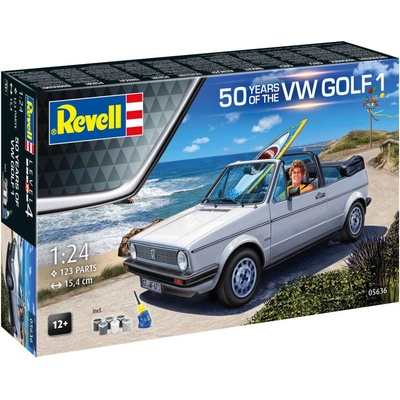 Revell 50 Years of the VW Golf 1 Gift Set 1:24