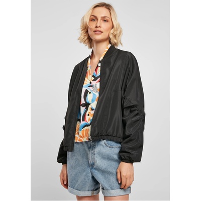 Urban Classics Дамско Бомбър ЯкеLadies Recycled Batwing Bomber Jacket black XXLUB-TB4789-00007 - Камуфлаж, размер XXL