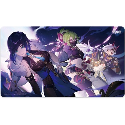 Sakami Genshin Impact Yelan, Kuki Shinobu & Arataki Itto