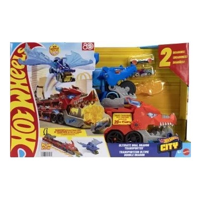 Mattel Hot Wheels: Транспортер за коли дракон