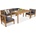 Garden Point Градински мебели Brunei Apetito 5 Garden Point акация (GAP354-5)